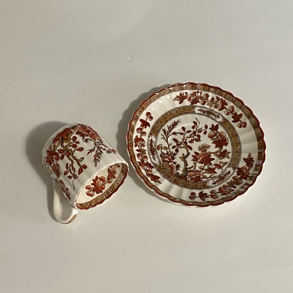Spode Mini Tea Cups and Saucer - Picture 3 of 9